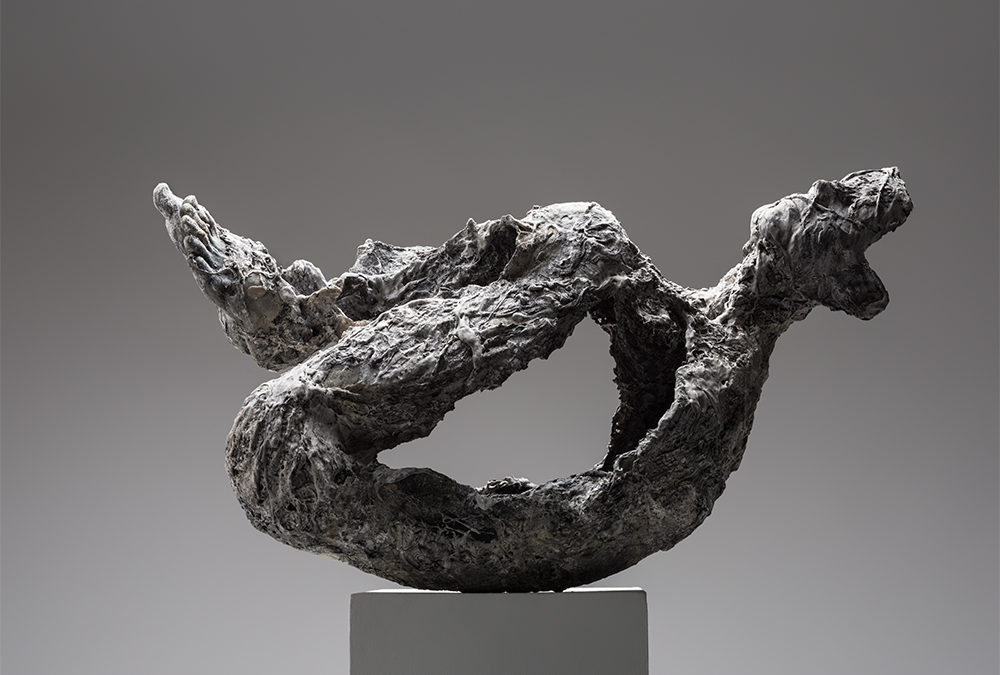 Still There, Plaster, Mixed Media