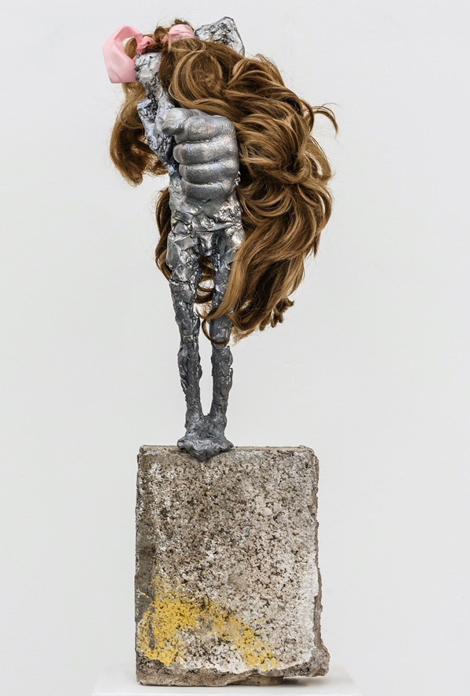 Pre-loved Lives; Plaster, steel
