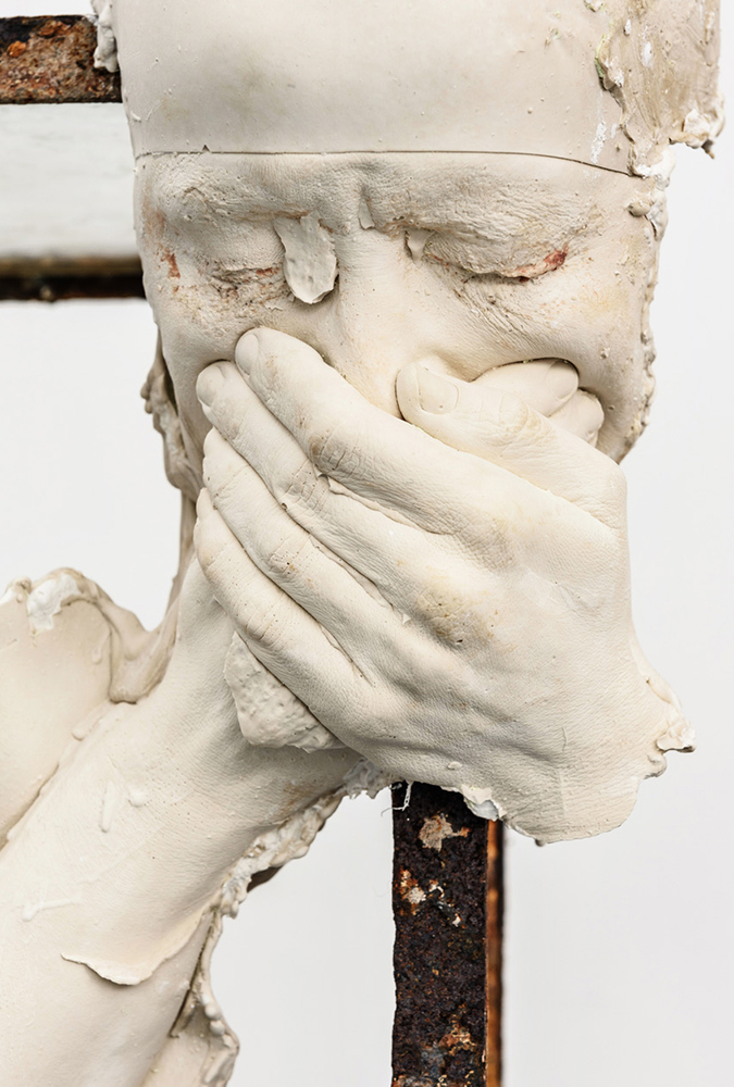 Witness; Plaster, steel