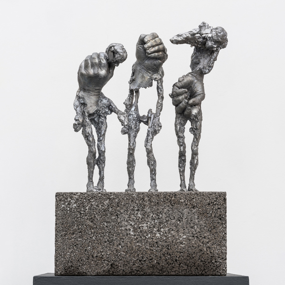 Climate Reeling; Plaster, steel