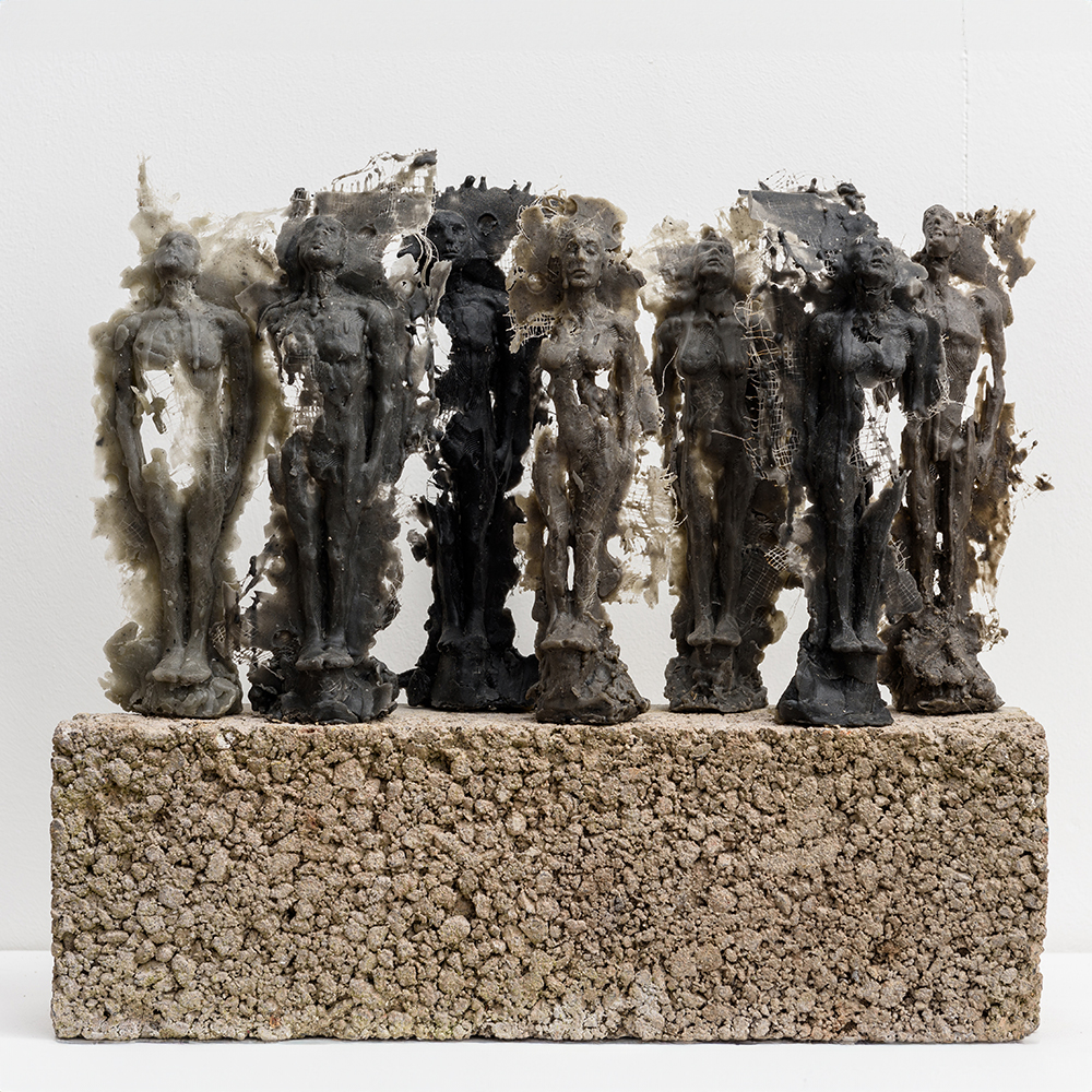 Experiments In Disappearing II; Wax, Ash & Scrim