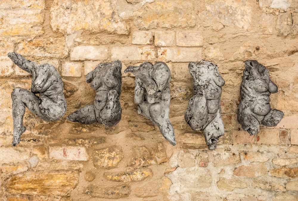 Torsos; Wax for bronze