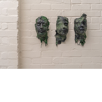 Trio; mixed media
